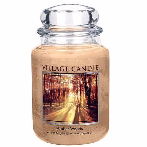 Village Candle Amber Woods 645g