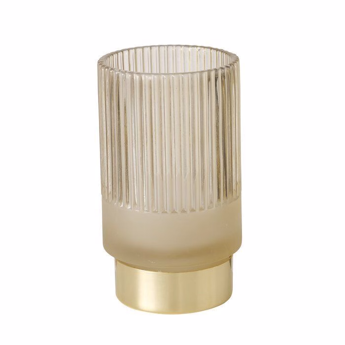 Windlicht Gloria 14cm beige