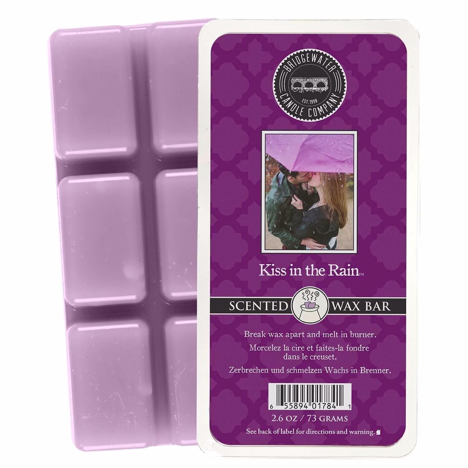 Kiss in the Rain Wax Bar 73g - Bridgewater