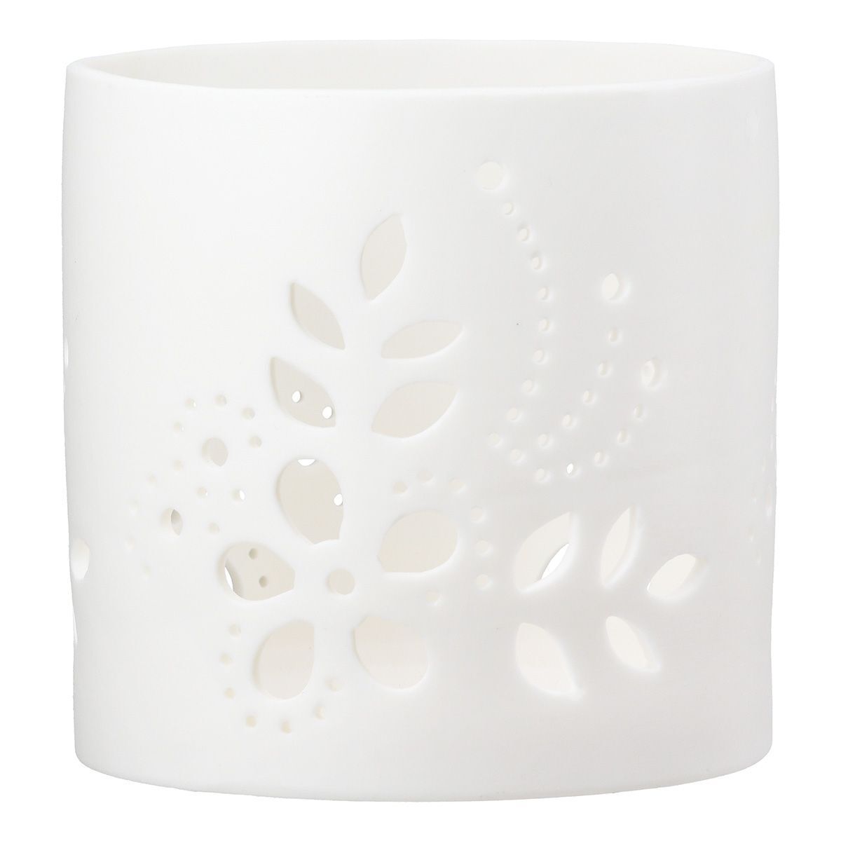 Windlicht Spring Porzellan 8cm Blume