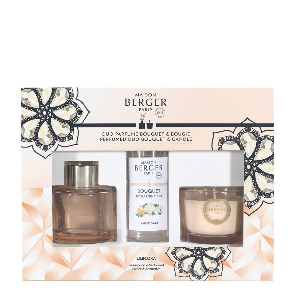 Eternity - Lady Flower Raumduft Set Diffuser + Duftkerze