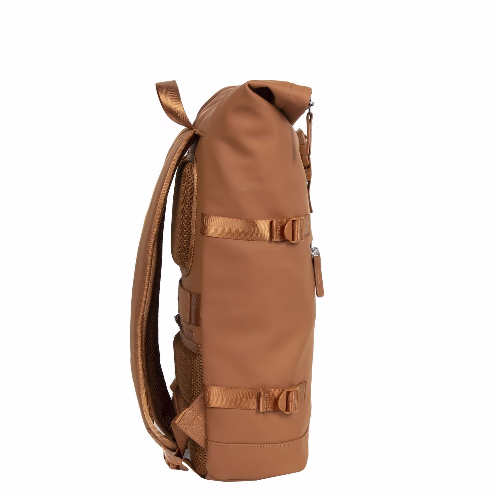 he5J-e1c William - Riverside Rolltop Rucksack cognac