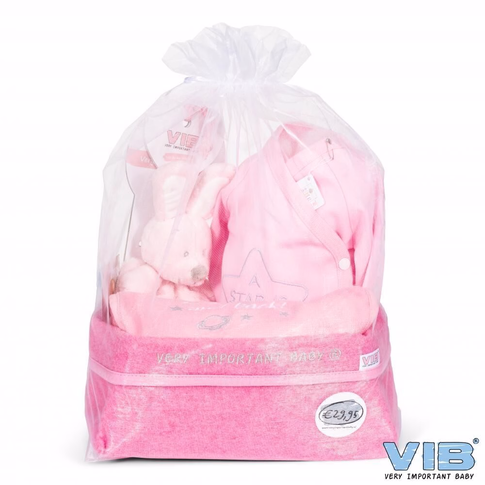 madchenbox2 Geschenkpaket für Babys rosa 4-teilig