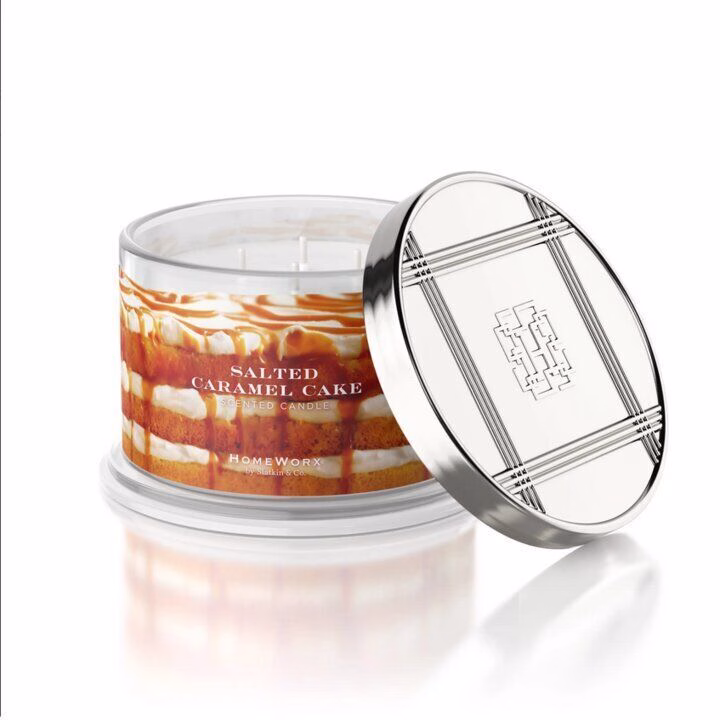 Salted Caramel Cake 510g (4-Docht)