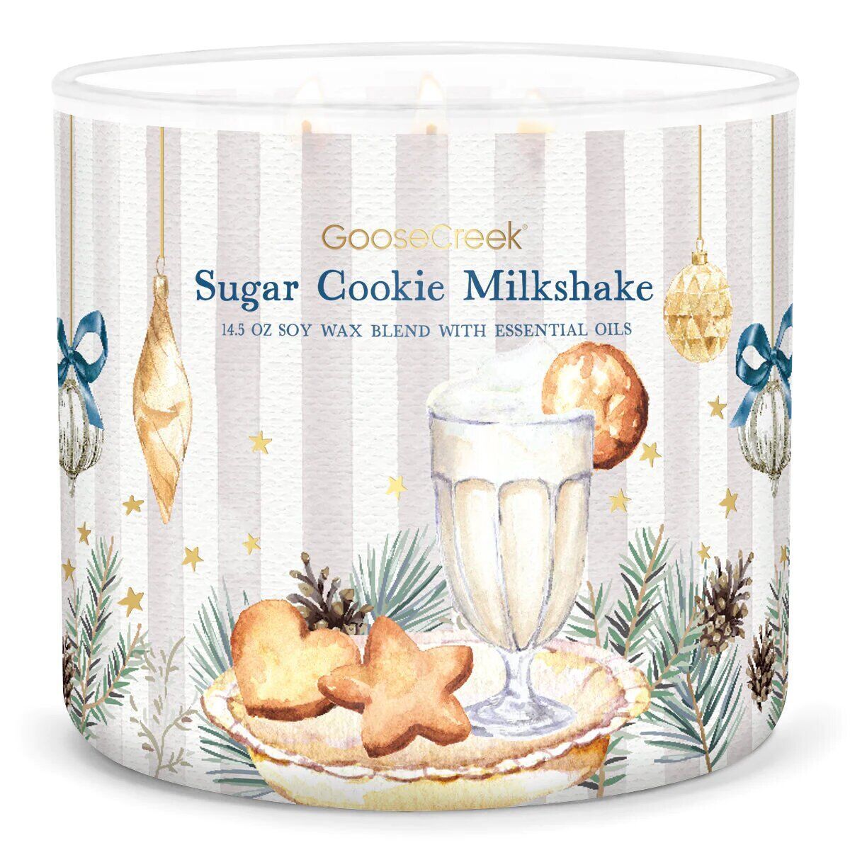 Sugar Cookie Milkshake 411g (3-Docht)