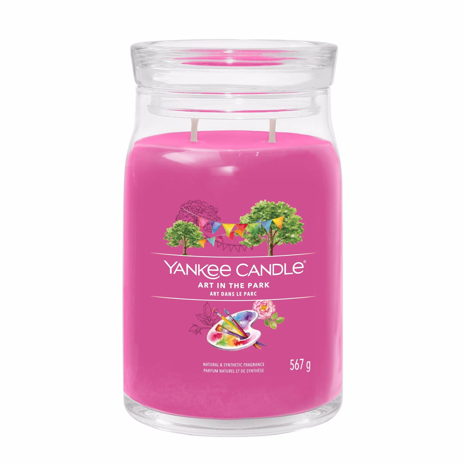 Art in the Park Signature Large Jar 567g 2-Docht