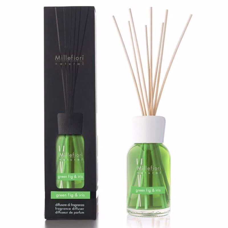 Green Fig & Iris - Natural Stick Diffuser