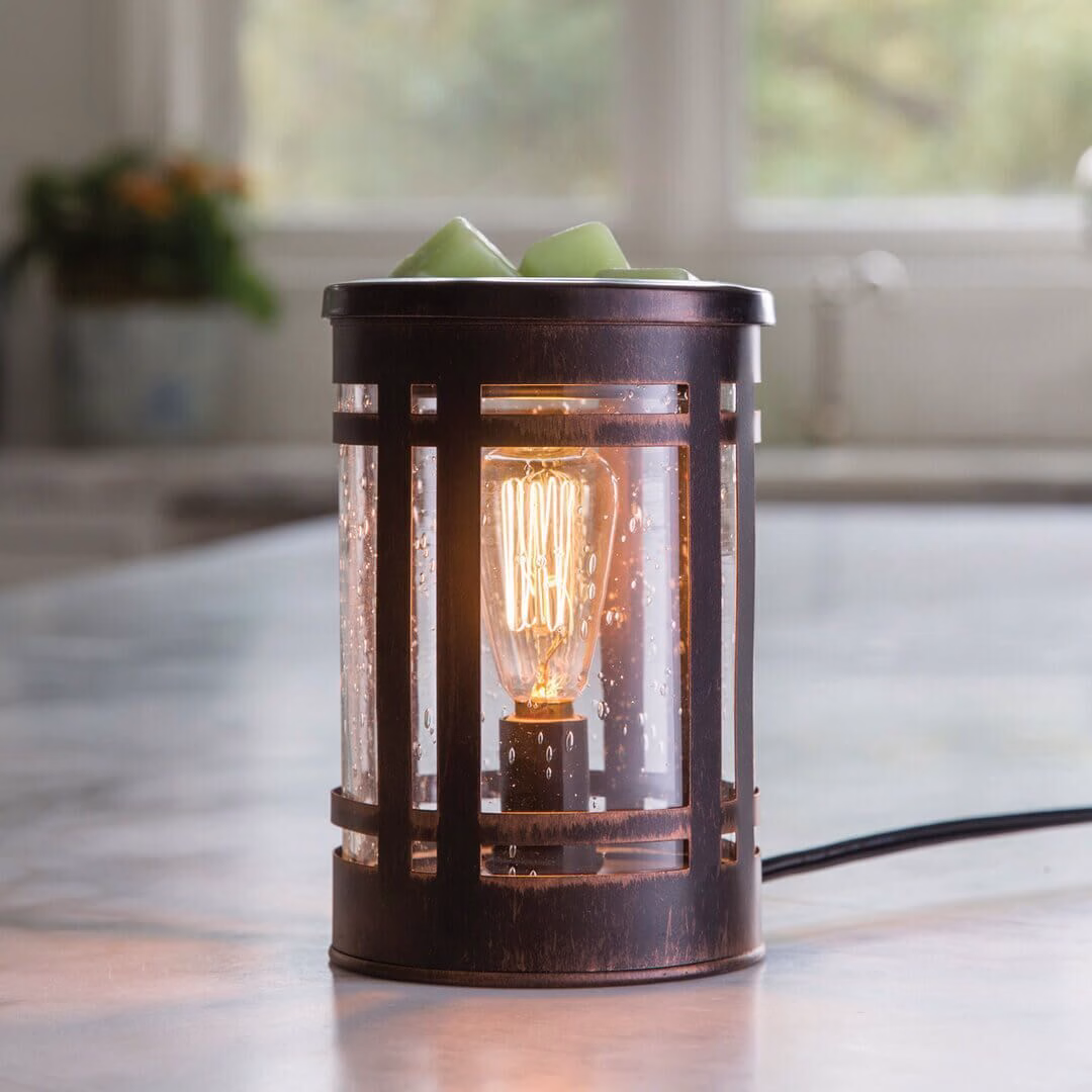 Glass Mason Jar Edison Bulb Duftlampe