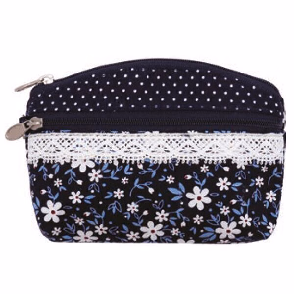 Patchwork Mini-Kosmetiktasche 058 multi blue