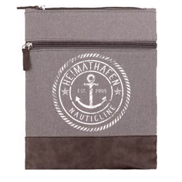 Canvas Crossbag 062 (Heimathafen grau)