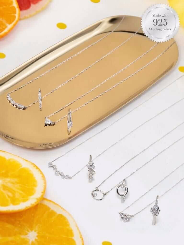 Sparkling Citrus (Ring + Halskette)