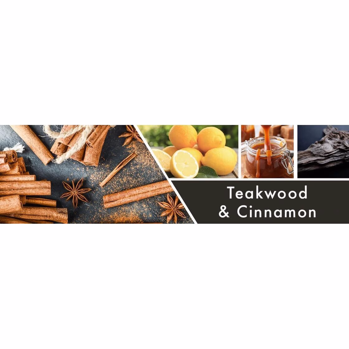 Teakwood & Cinnamon 453g (Tumbler)