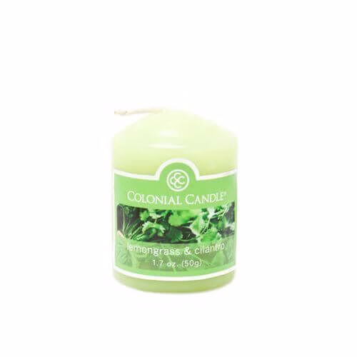 Colonial Candle Lemongrass und Cilantro Votivkerze 50g