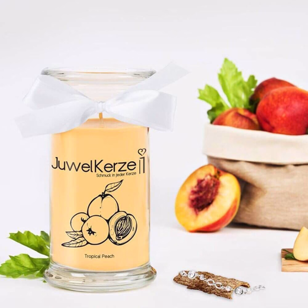 Tropical-peach-Classic-Edition-Bracelet-DE JuwelKerze Tropical Peach (Armband) 380g