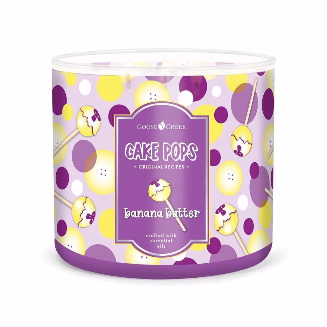 Banana Butter Cake Pop 411g (3-Docht)