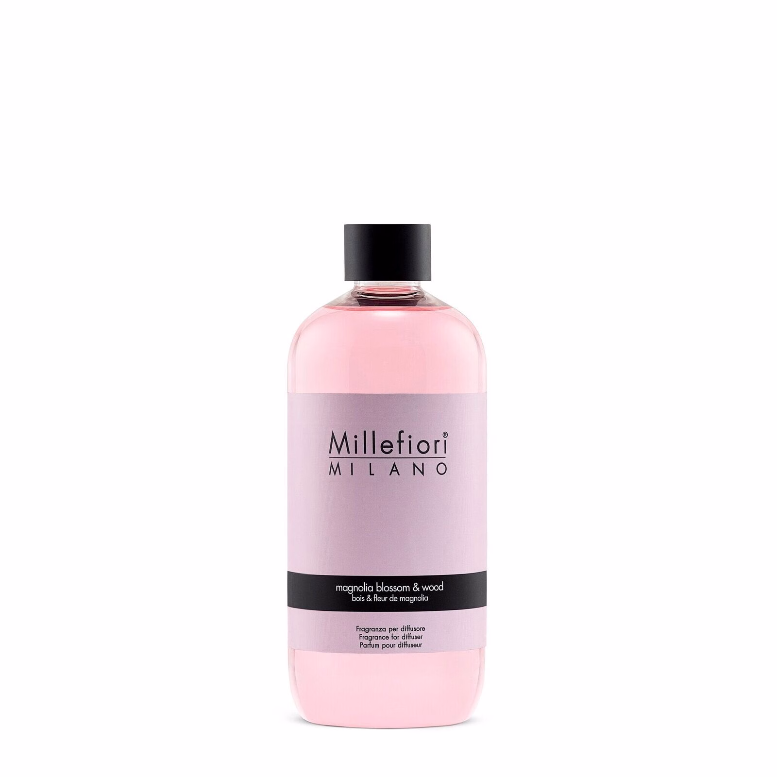 Magnolia Blossom & Wood - Nachfüller für Millefiori Reed Diffuser 500ml