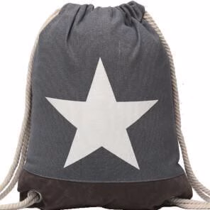 NL2020271 Turnbeutel Stern 177-012 (Grey)