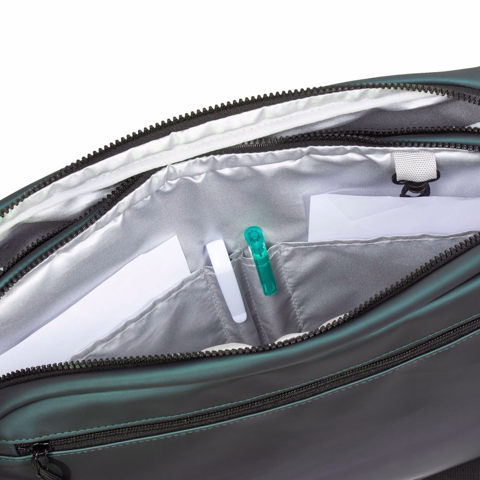BDbG0Tbo William - Harrisburg Laptop Tasche grün metallic