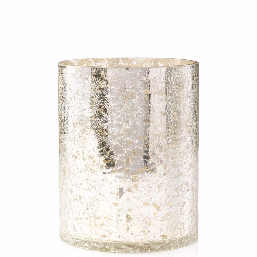 Kensington Mercury Crackle Jar Sleeve - von Yankee Candle