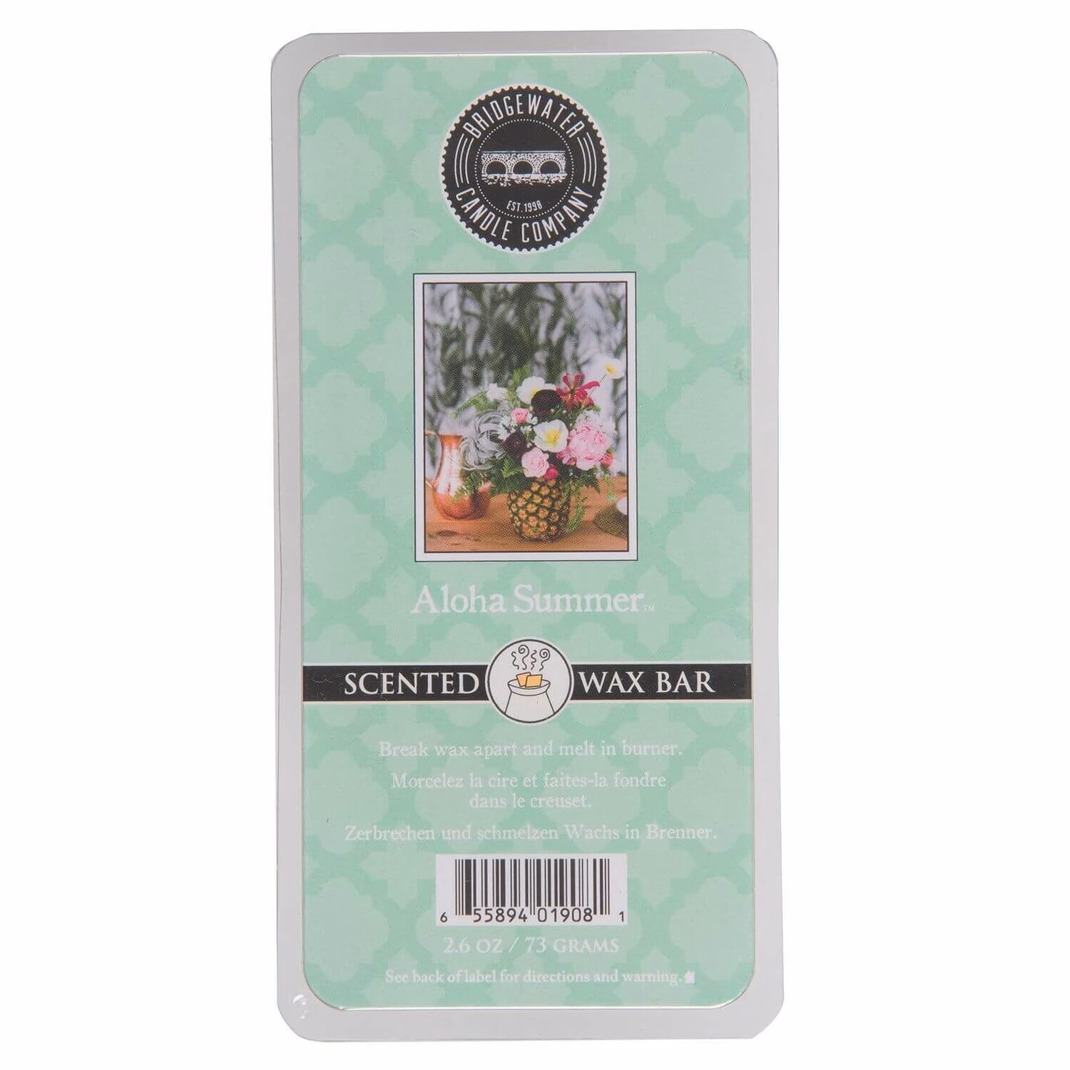 BW_AlohaSummer_WaxBar_Front Aloha Summer Wax Bar 73g