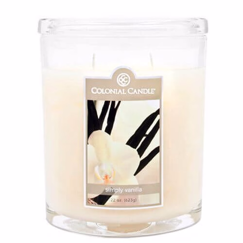 Colonial Candle Simply Vanilla 623g