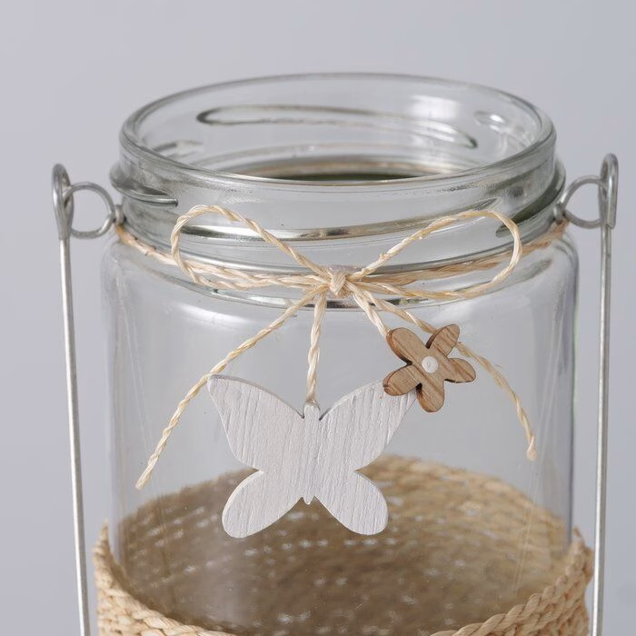 Detailbild-F5b0db-large Windlicht Weavy Schmetterling 11cm