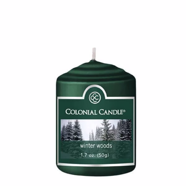 cc015-7065594ff88008b3 Colonial Candle Winter Woods 50g Votivkerze