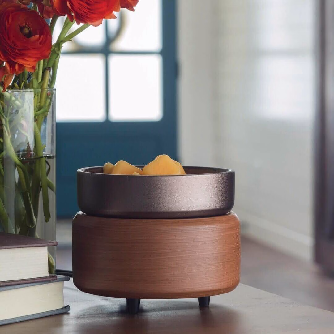 PEWTER WALNUT Duftlampe