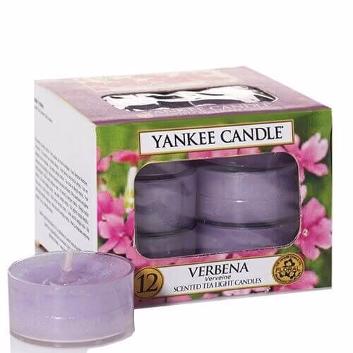 1507757E-Verbena-Tea-Lights Yankee Candle Verbena 12 Teelichte
