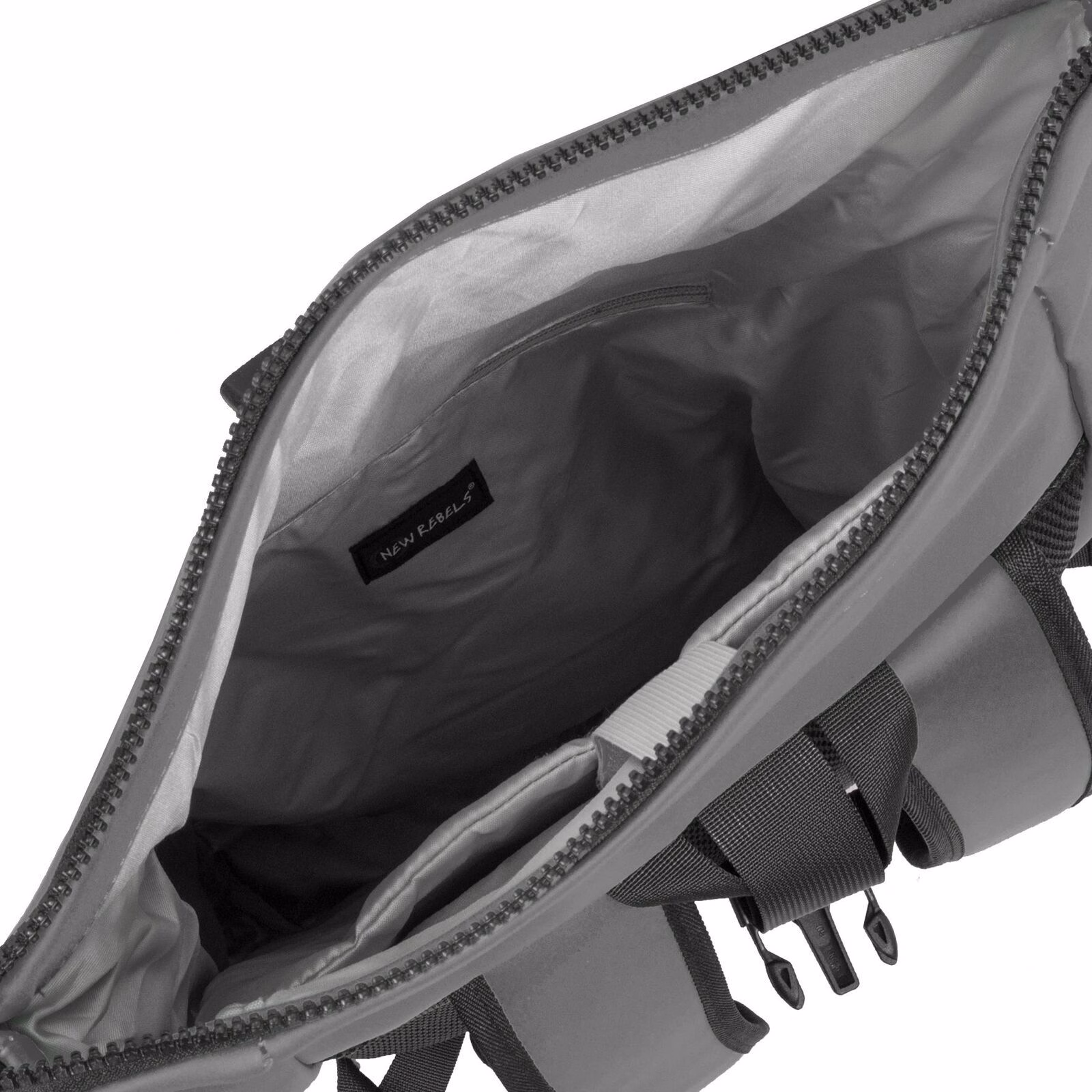 DY33GY7w Mart - New York Rolltop Rucksack anthrazit
