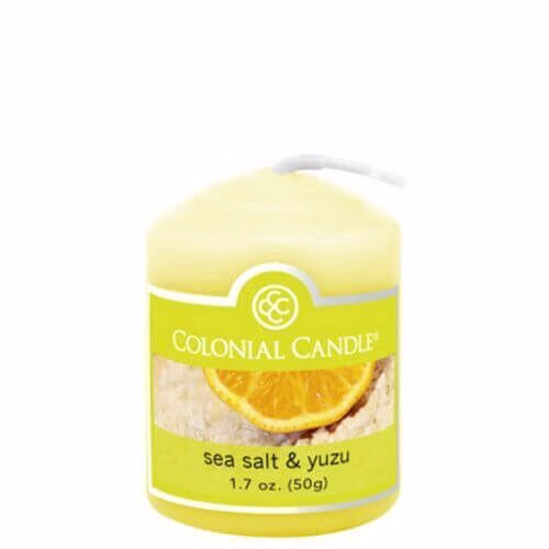 Colonial Candle - Sea Salt & Yuzu 50g Votivkerze