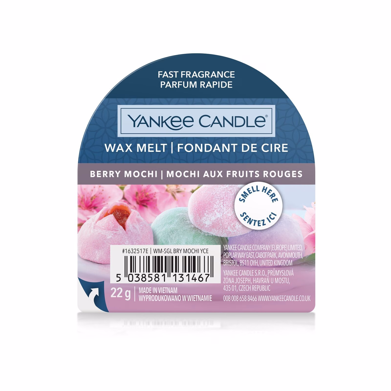 1632517E_Berry-Mochi_Wax-Melt Berry Mochi 22g