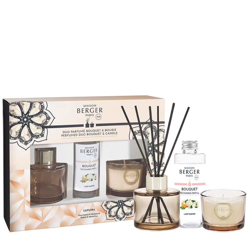 Eternity - Lady Flower Raumduft Set Diffuser + Duftkerze Eternity - Lady Flower Raumduft Set Diffuser + Duftkerze
