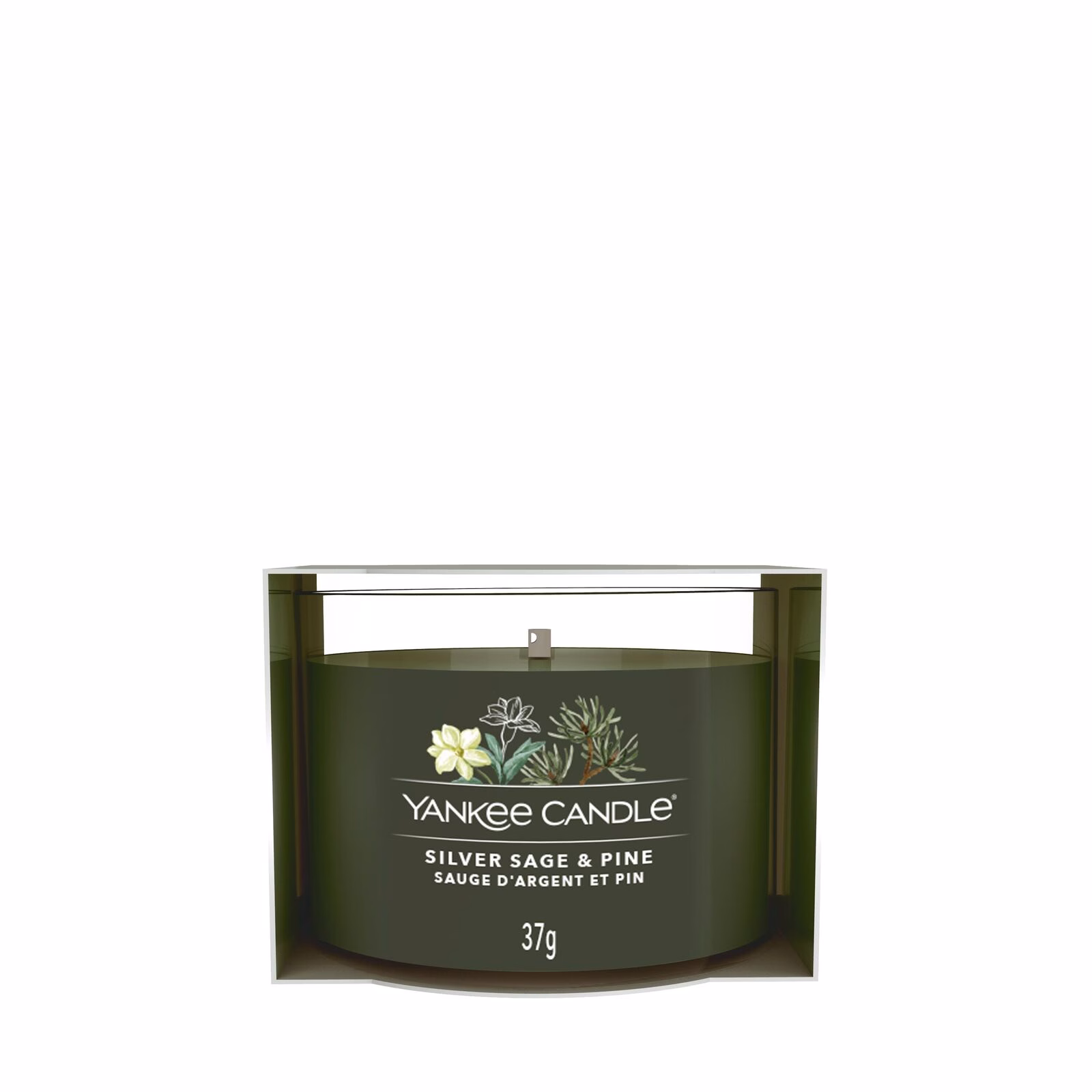 Filled-Votive_Silver-Sage-Pine1 Silver Sage & Pine 37g