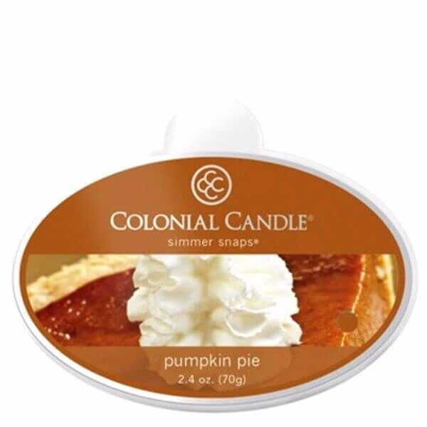 Colonial Candle Pumpkin Pie Simmer Snaps 70g
