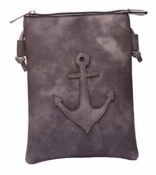 Veggieleder Crossbag 177-002 (Taupe)