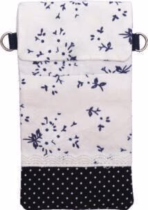 Patchwork Handytasche Umhängetasche (Nature Blue 027)