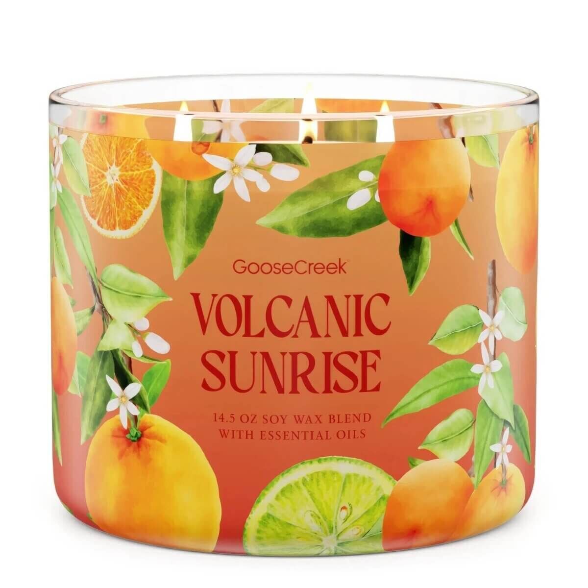 Volcanic Sunrise 411g (3-Docht) Essen, Obst, Pflanze, Produzieren