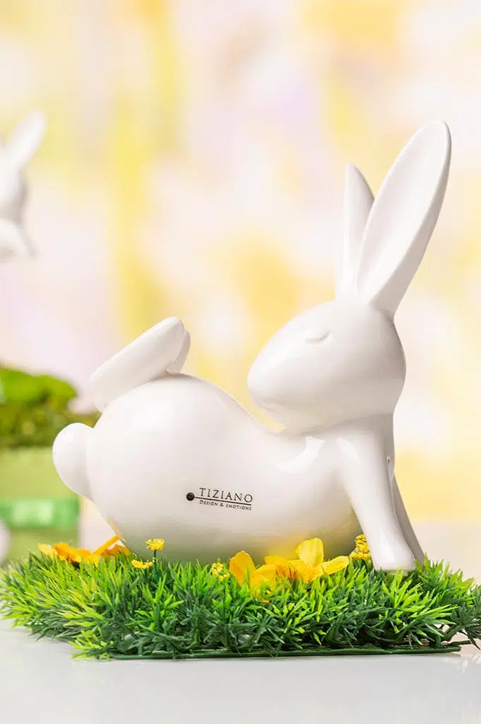 Deko Hase Fabrio XL liegend 30cm Deko Hase Fabrio XL liegend 30cm
