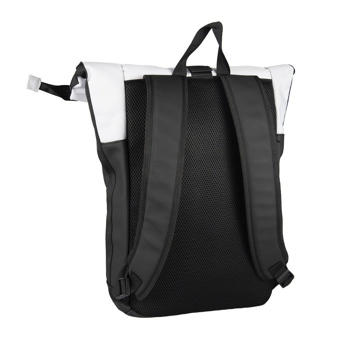 57C64A00DFAD0D07C70A480F2CFA64360E05849F Backham - New York Rolltop Rucksack hellgrau