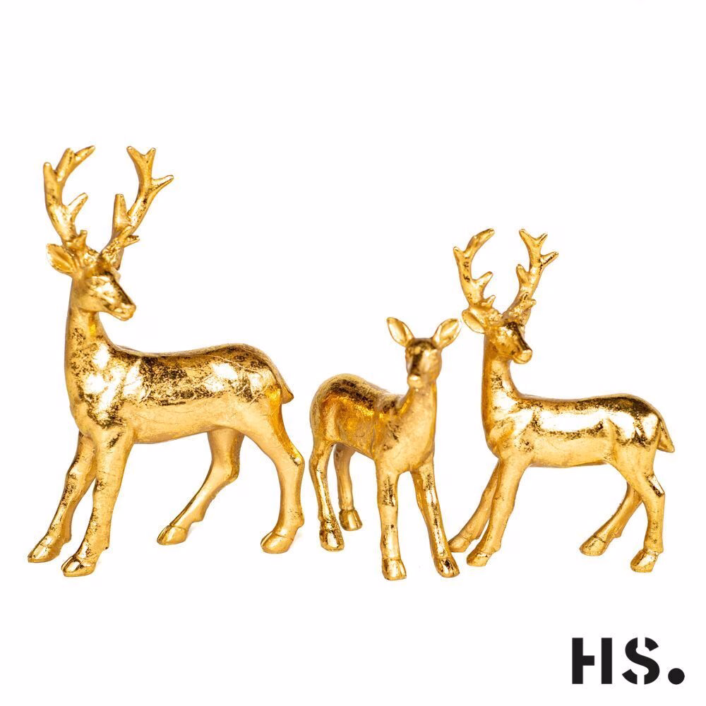 CfoxytCgloppa Hirsch Loppa gold mittel 17cm