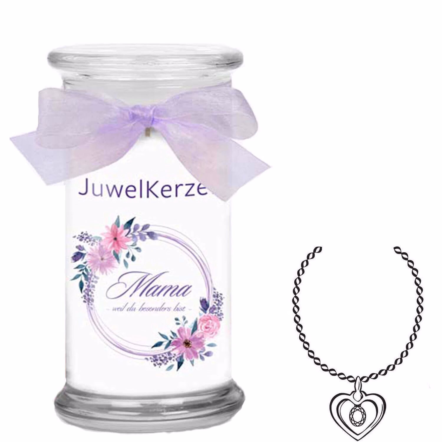 Mama-weil-du-besonders-bist-bearbeitetY03KuuzaOYsZ6 Mama, weil du besonders bist (Halskette mit Anhänger, Swarovski) 380g