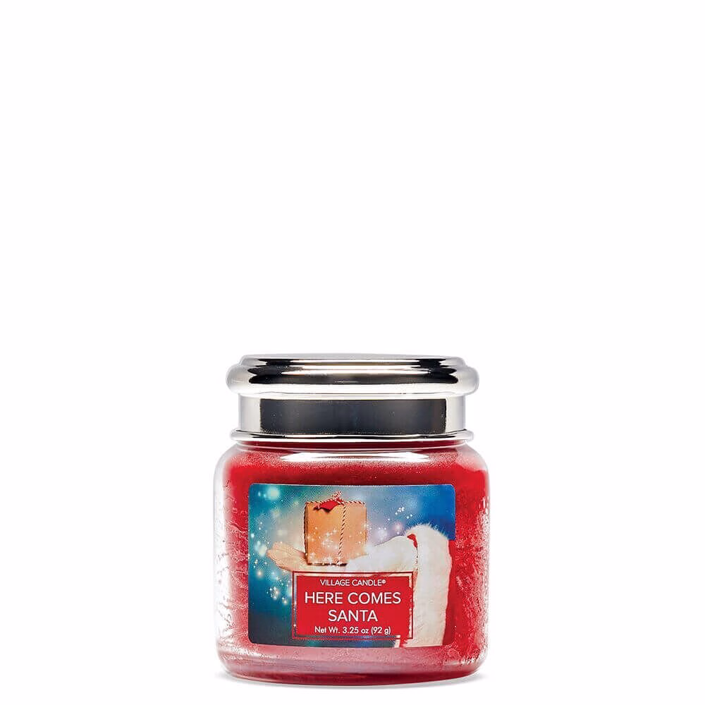 here-comes-santa-mini-apothecary-candle-4030006 Here Comes Santa 92g (Chrome)