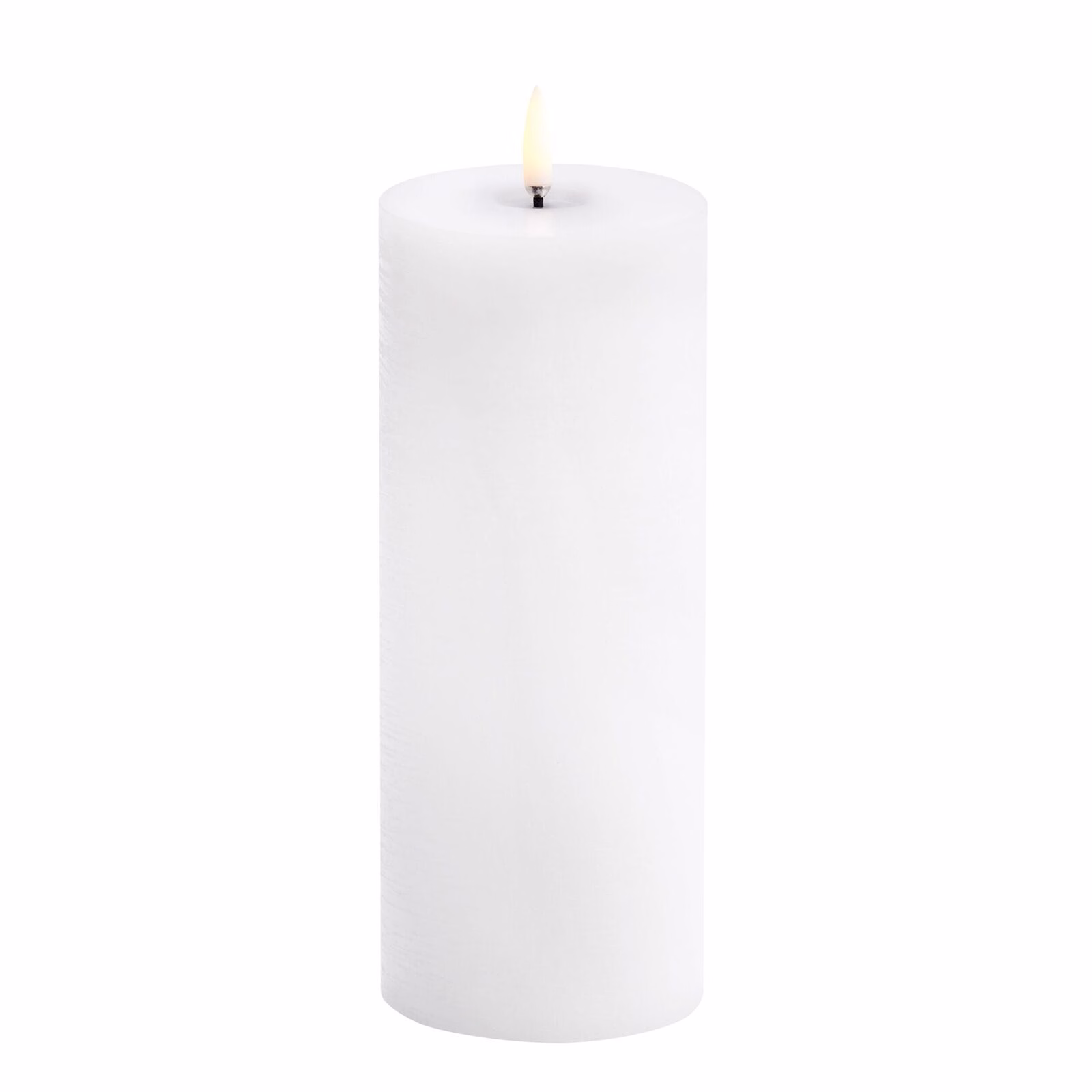 Uyuni-UL-PI-NWM78020-Melted-Pillar-Candles-large Uyuni LED Stumpenkerze 7,8x20cm melted rustic nordic white
