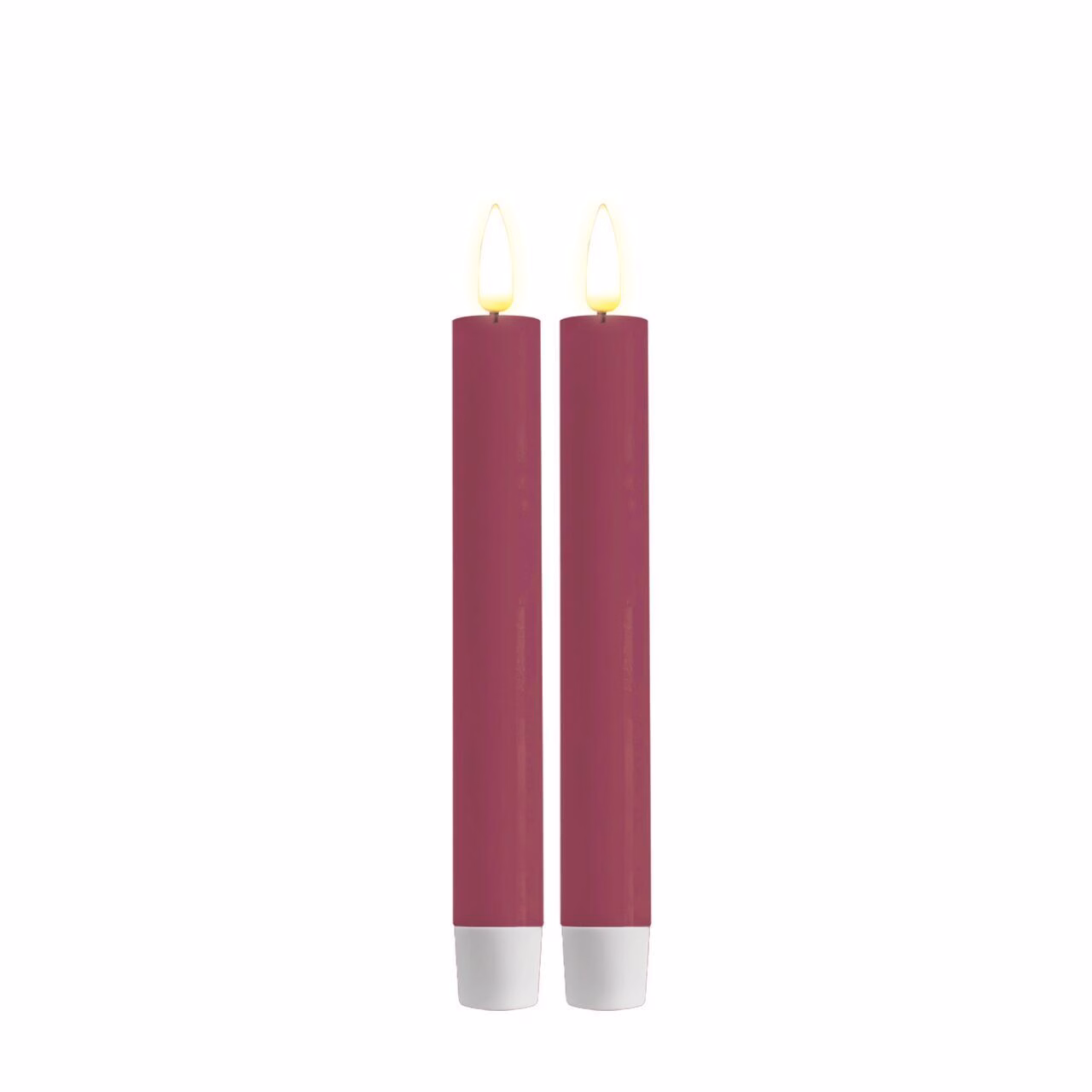 RF-0414UYn172pkIPFIf Stabkerze LED 15 cm Magenta 2 Stück