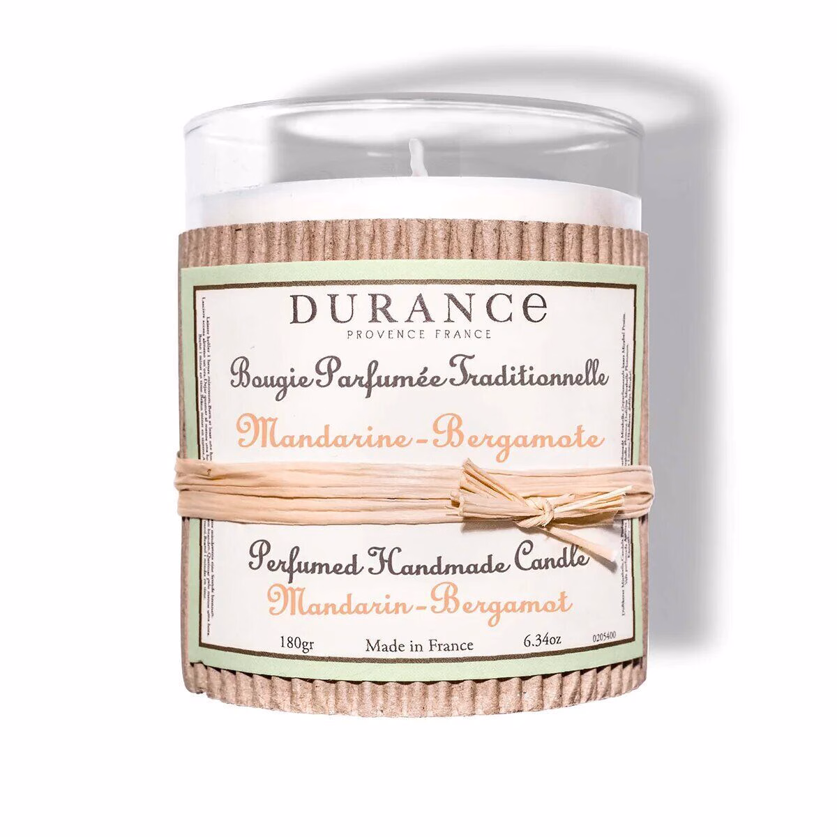 Mandarine - Bergamotte Duftkerze 180g
