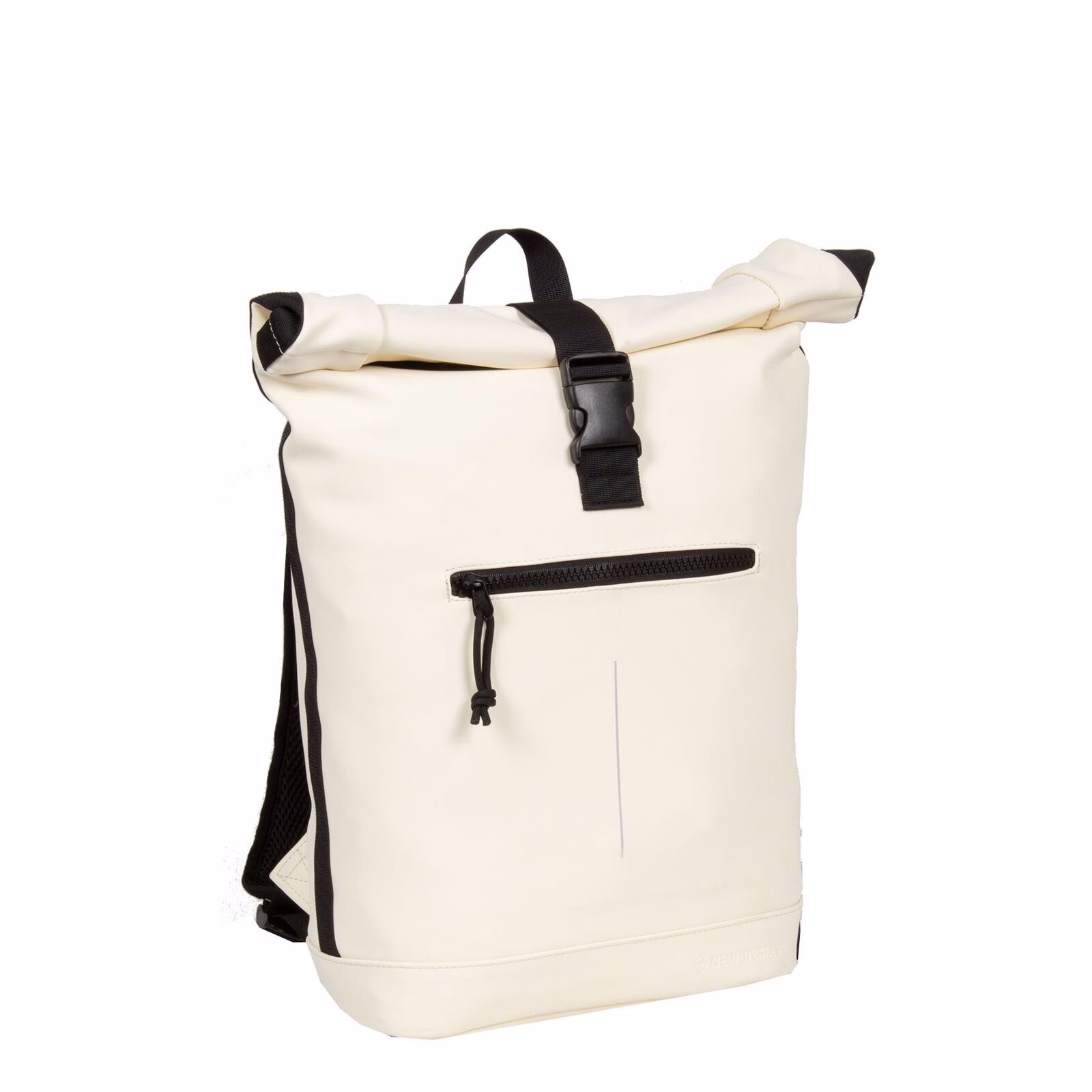 sSLX8hMo Mart - New York Rolltop Rucksack weiß