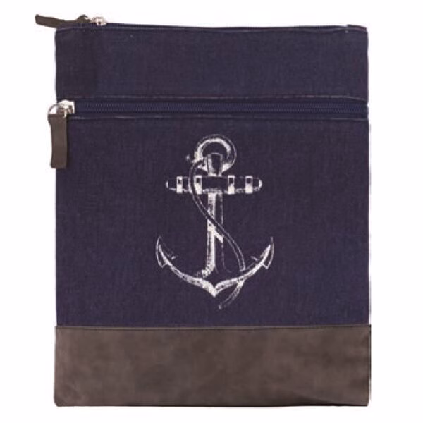 2022-191-007 Canvas Crossbag 007 (Navy)
