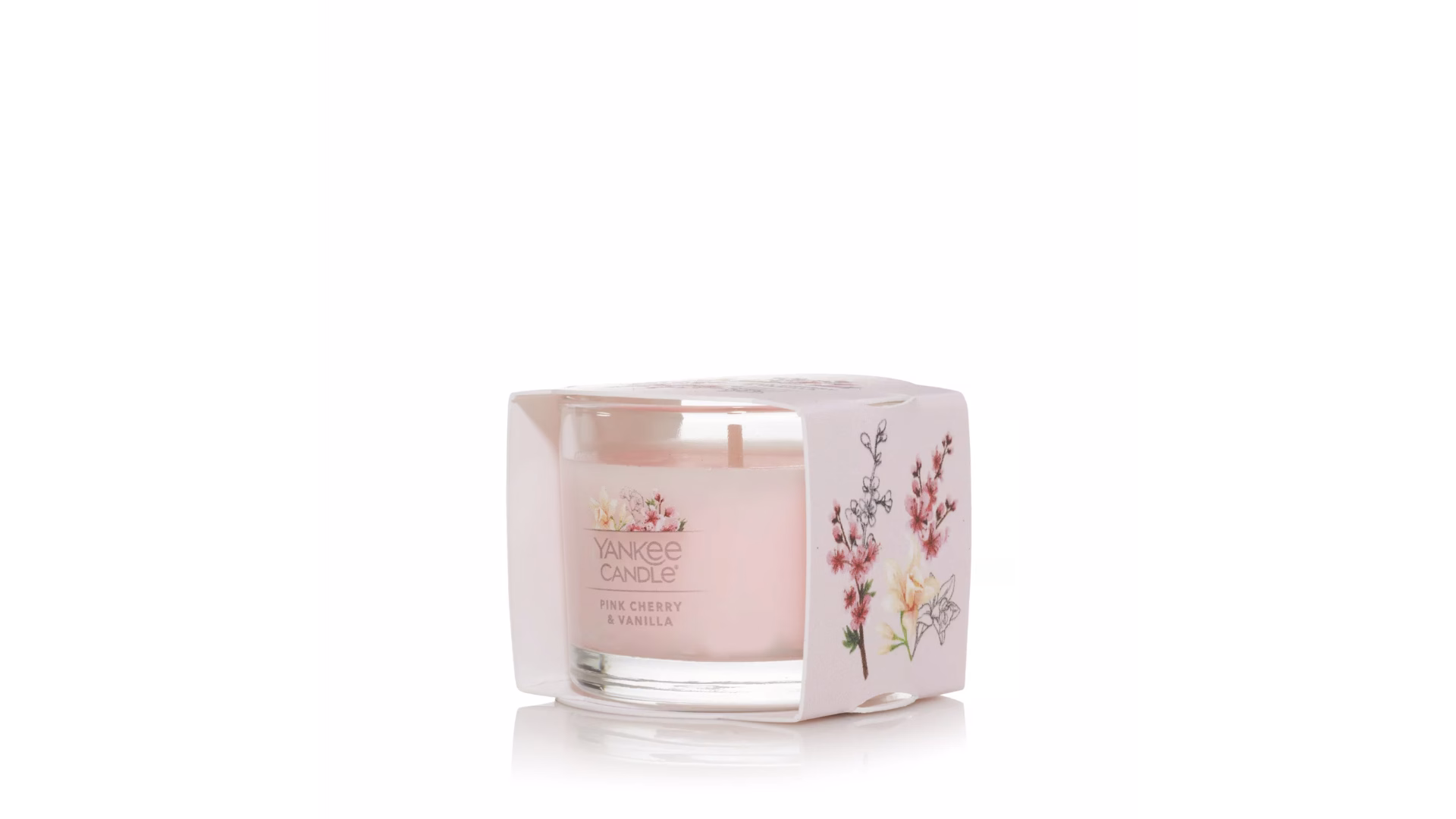 Download-26 Pink Cherry & Vanilla 37g Glasvotivkerze