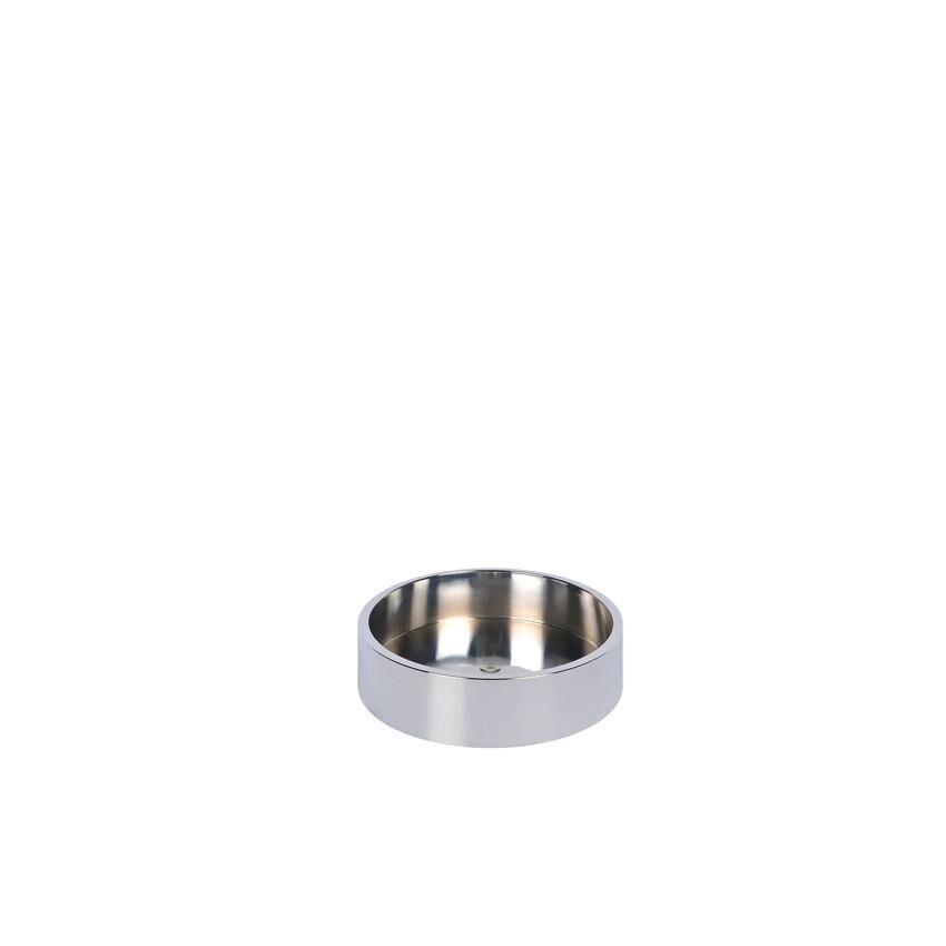Uyuni Stumpenkerzenhalter Light chrome Silber, Zubehor, Schmuck, Ring